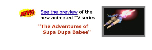 Preview the NEW Supa Dupa Babee Animated Series